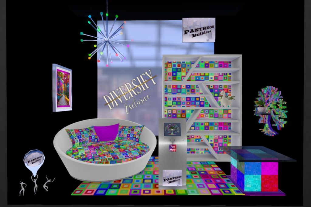 Arcade Furniture Set, L$69-L$79 each/L$399 FP