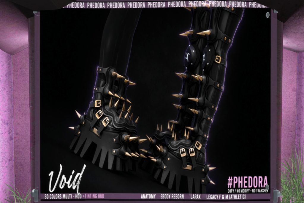 Void V2 Stomps - Anatomy/Legacy F+M/MaitreyaX/Reborn, L$799