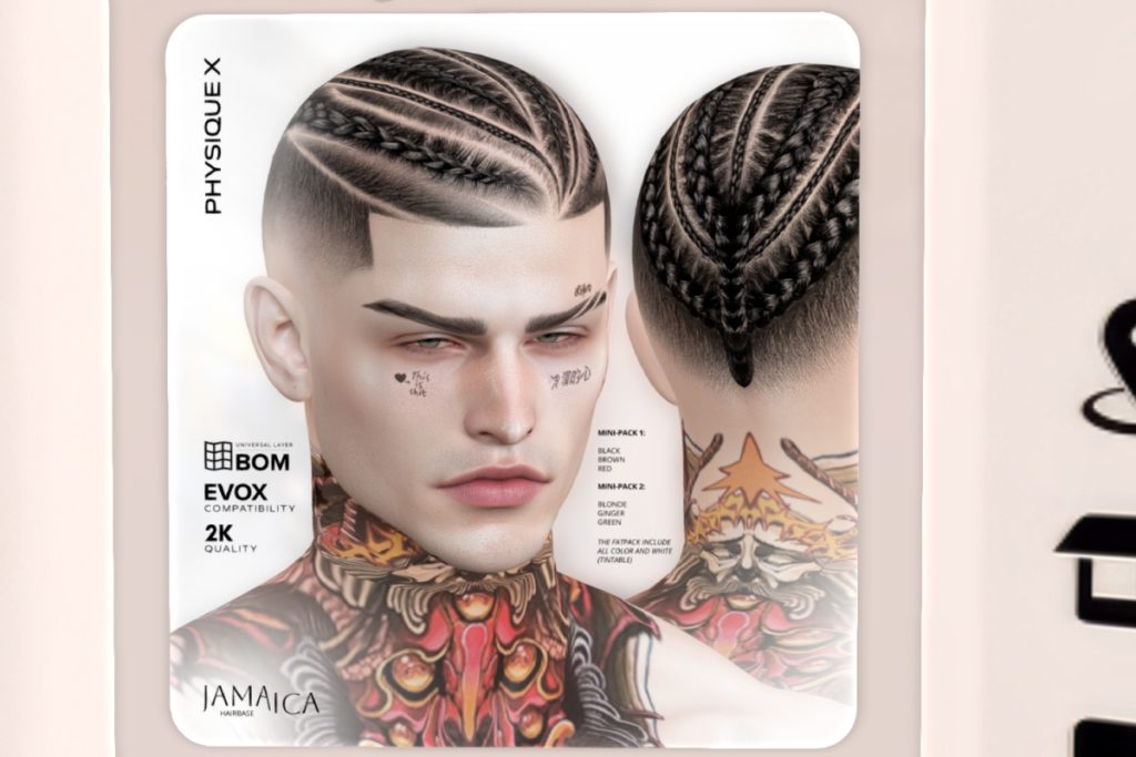 Jamaica Hairbase - EvpX, L$225 eaach/L$399 FP