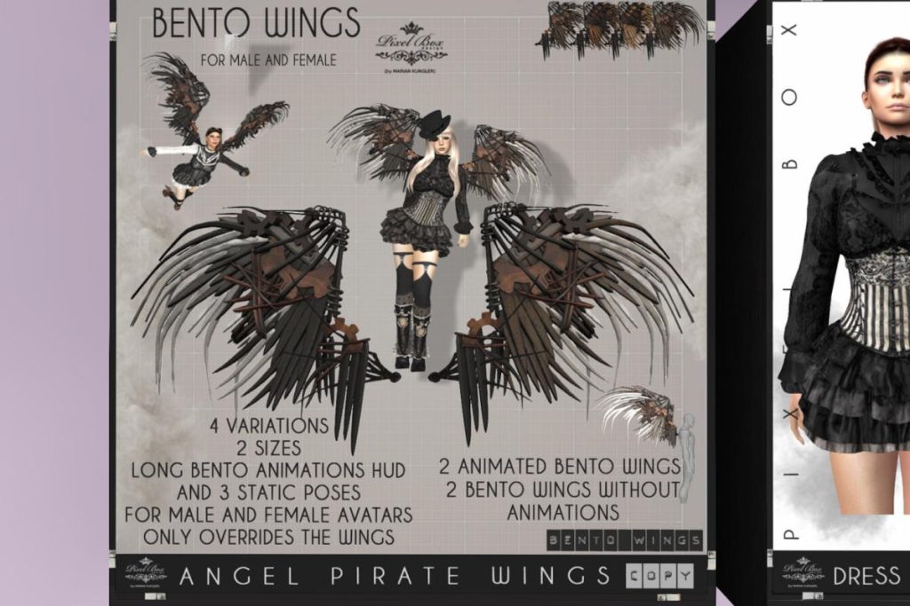 Angel Pirate Wings, L$111