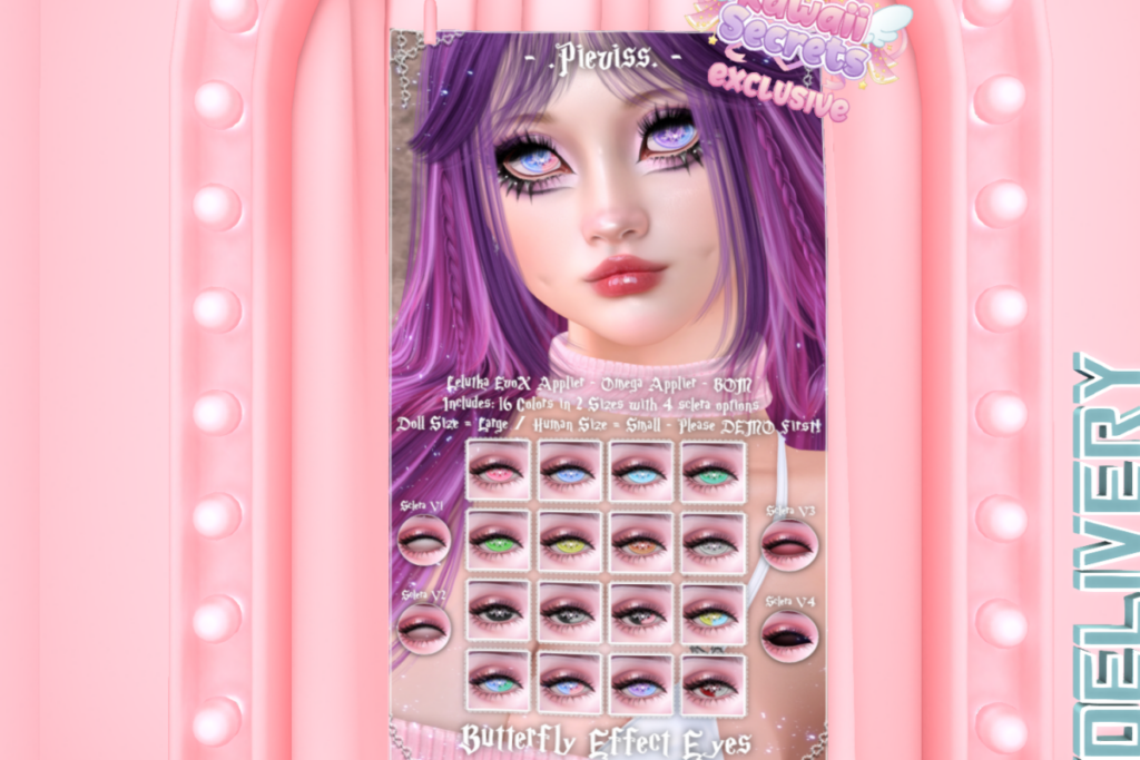 Butterfly Effect Eyes - BOM/EvoX/Omega, L$289