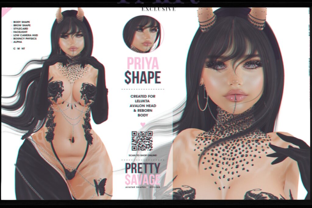 Priya Shape - EvoX Avalon/Reborn, L$499