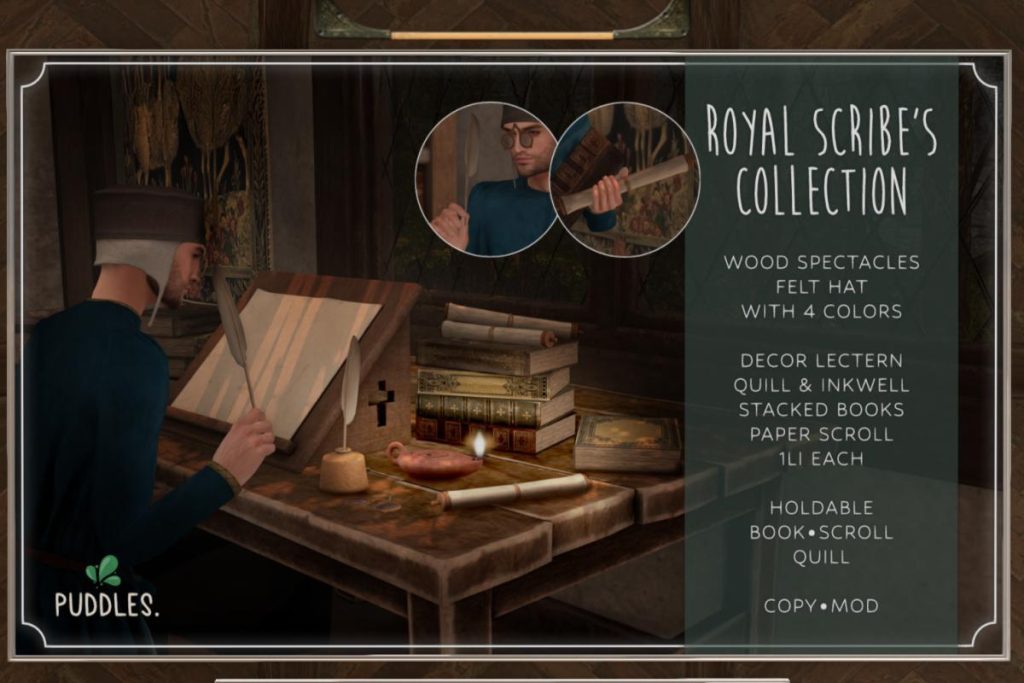 Royal Scribe's Collection, L$300