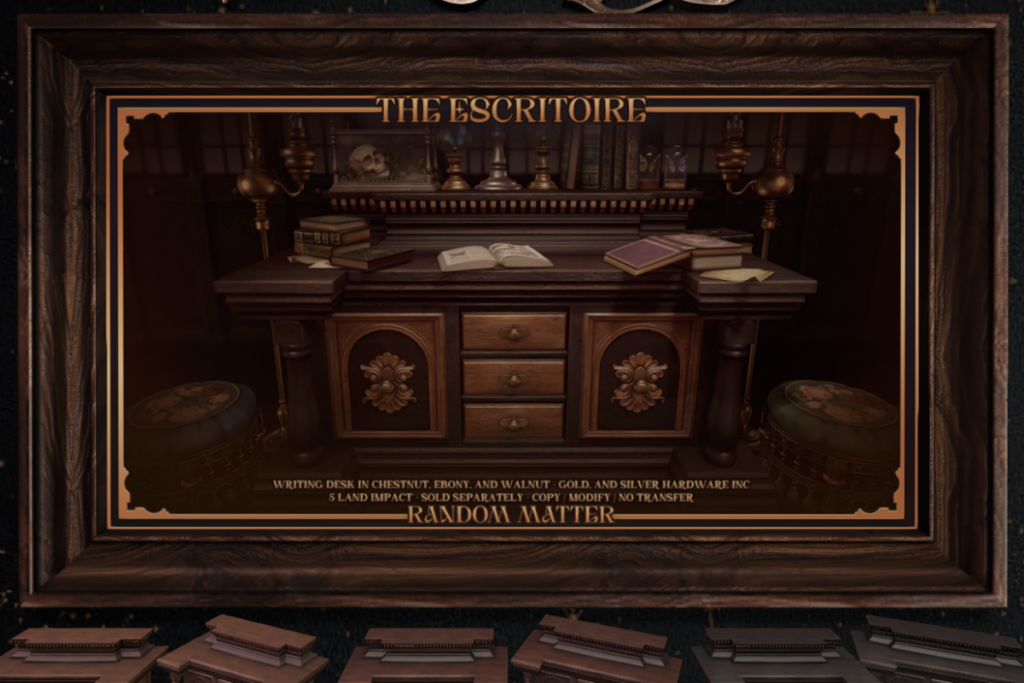 The Escritoire, L$295 each