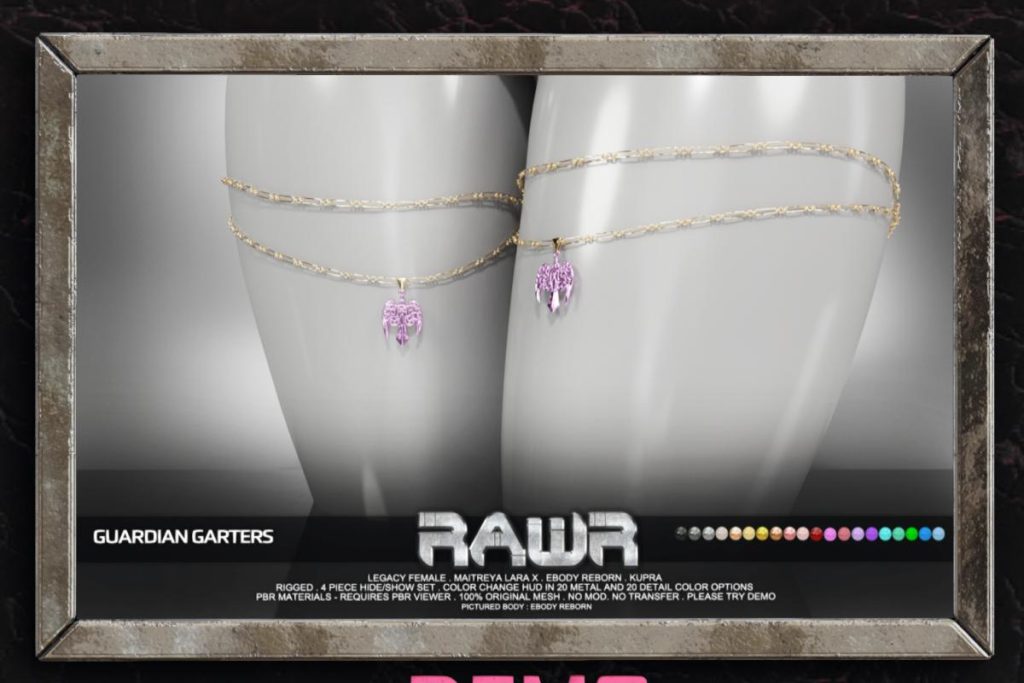 Guardian Necklaces - Inithium/Legacy/MaitreyaX/Reborn, L$315