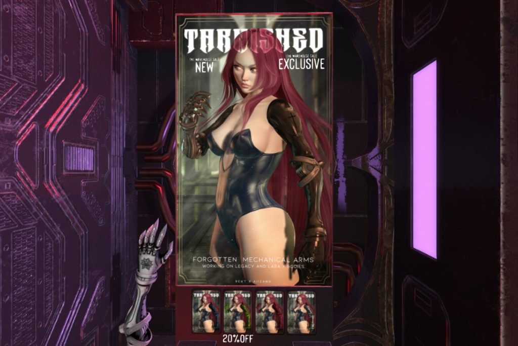 Tarnished Arms - Legacy/MaitreyaX, L$379 each/L$799 FP