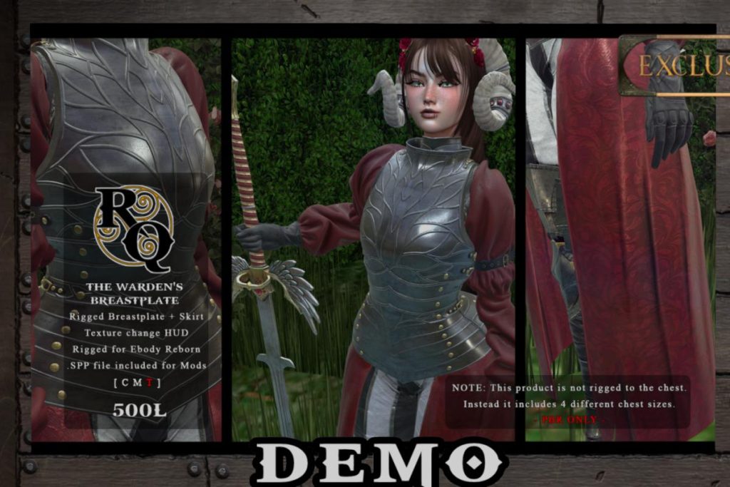 The Warden's Breastplate - Reborn, L$500