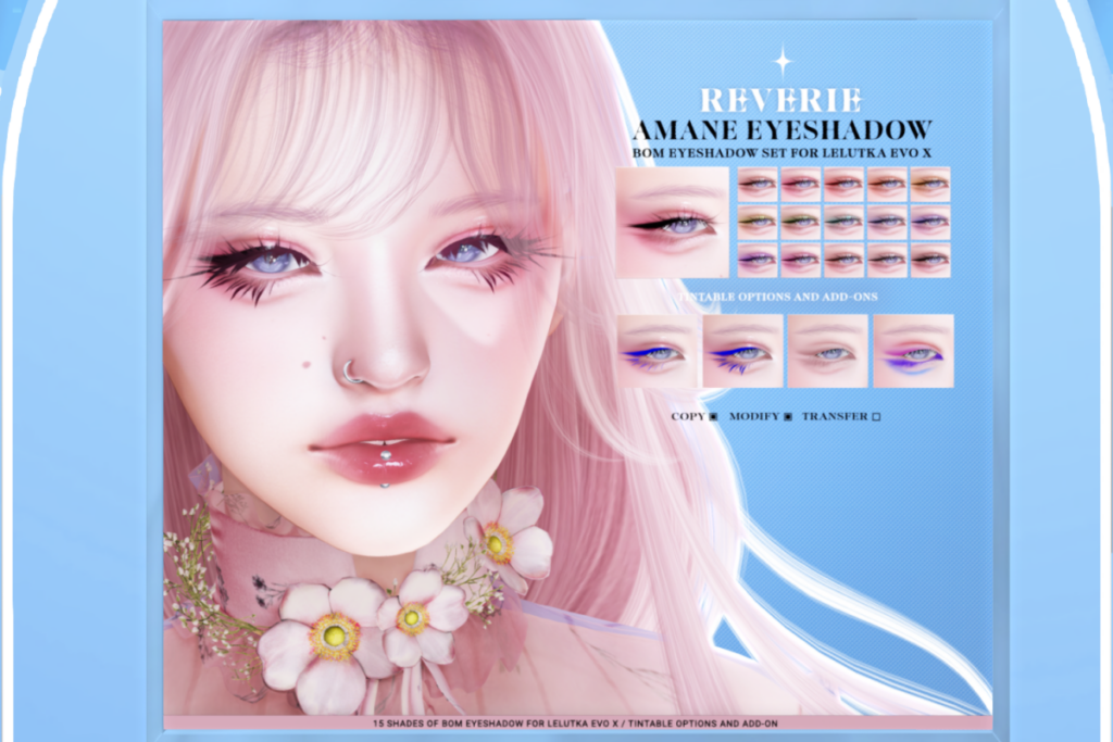 Amane Eyeshadow - EvoX, L$285