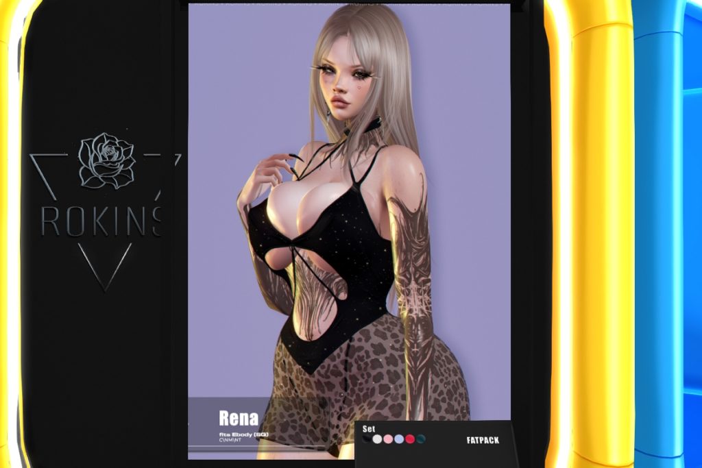 Rena Dress - Reborn/+mods, L$300 each/L$1699 FP