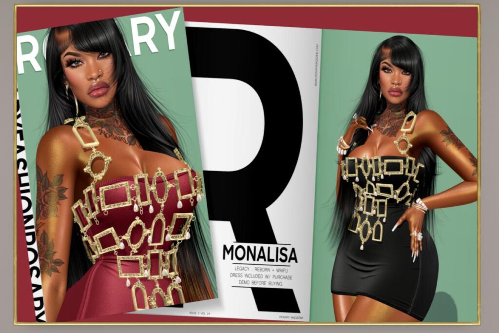 MonaLisa Dress - Legacy/Reborn/+mods, L$299 each/L$1599 FP