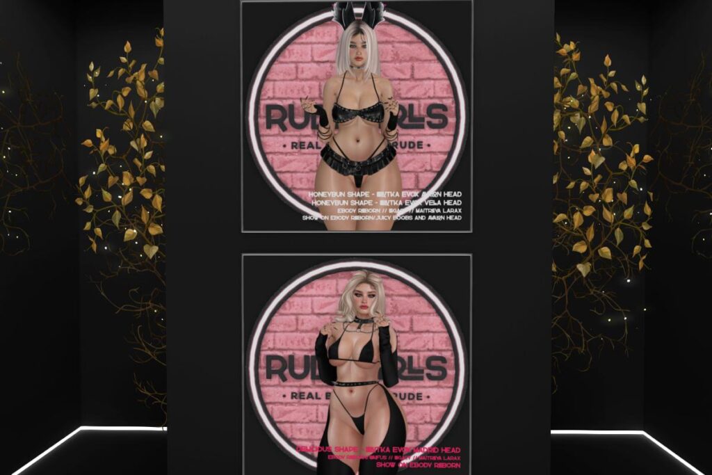 Honeybun Shape - Lelutka Avalon/Lelutka Vela/Legacy/MaitreyaX/Reborn, L$899 | Delicious Shape - Lelutka Madrid/Legacy/MaitreyaX/Reborn/+mods, L$699