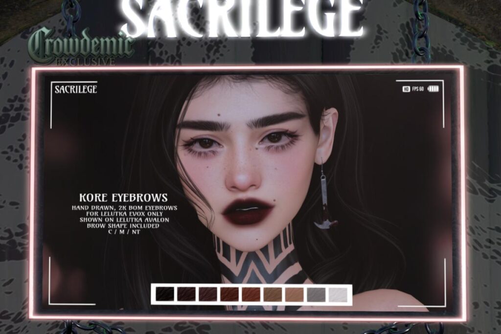 Kore Eyebrows - EvoX, L$299