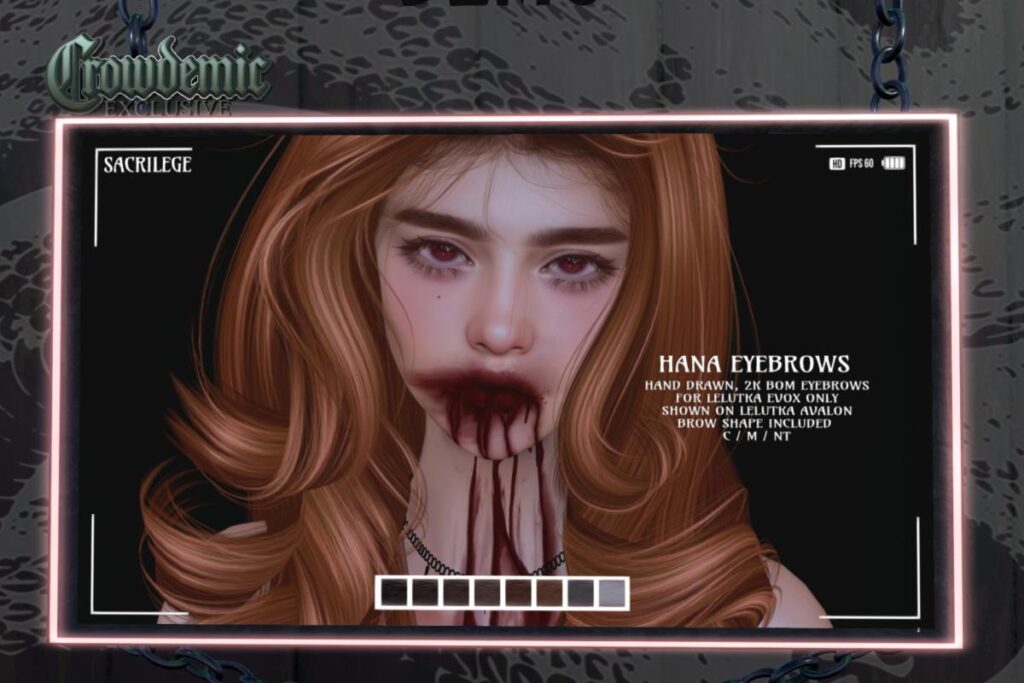 Hana Eyebrows - EvoX, L$299