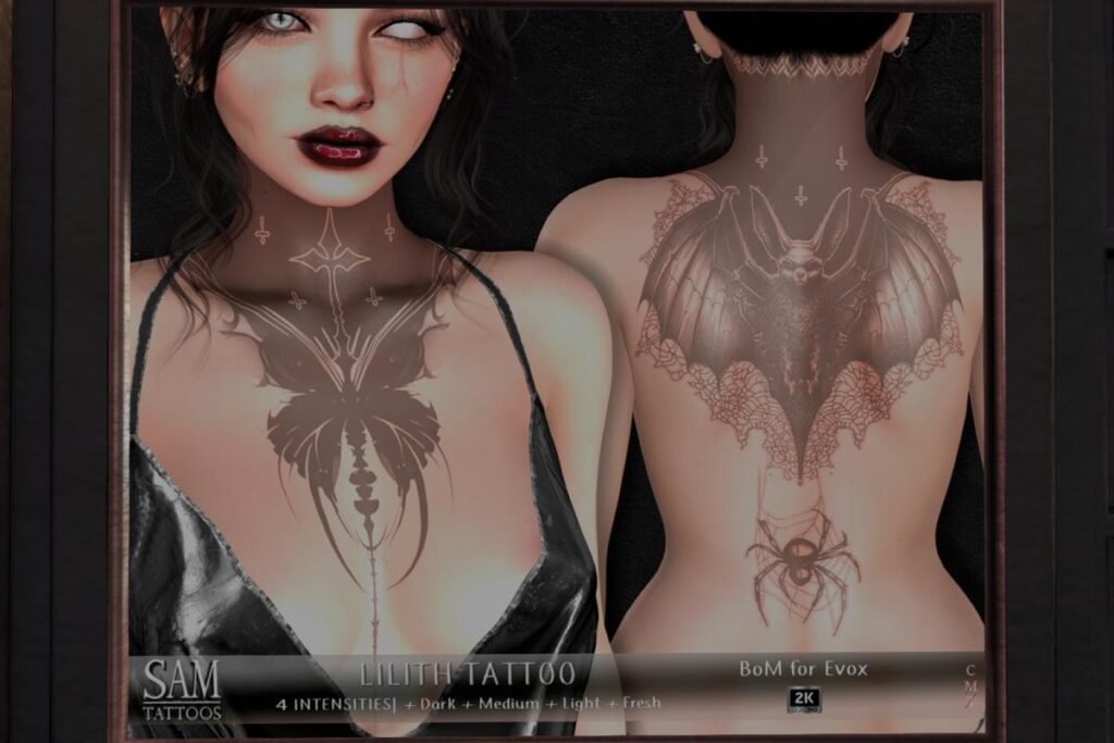 Lilith Tattoo - EvoX, L$275