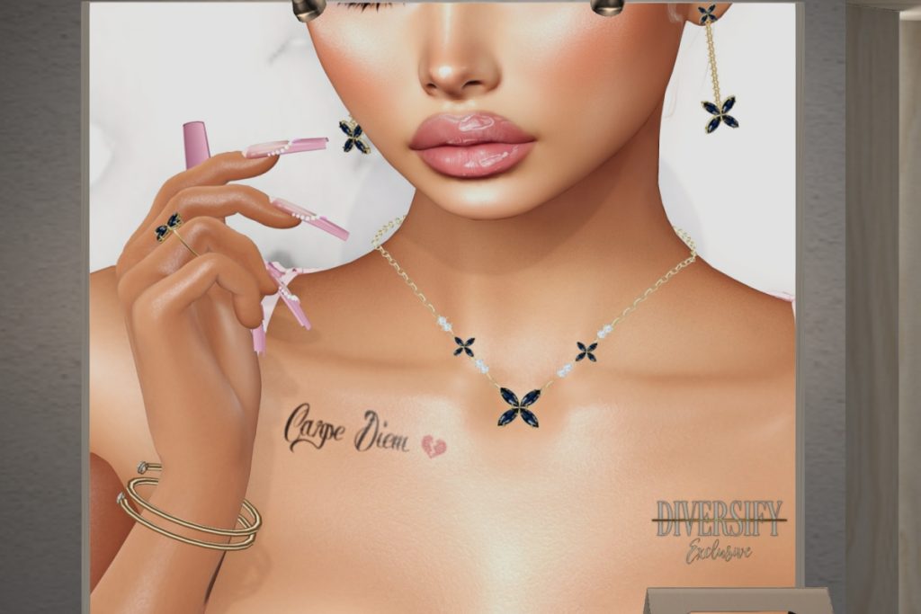 Babette Jewelry Collection, L$175-L$250 each/L$495 FP