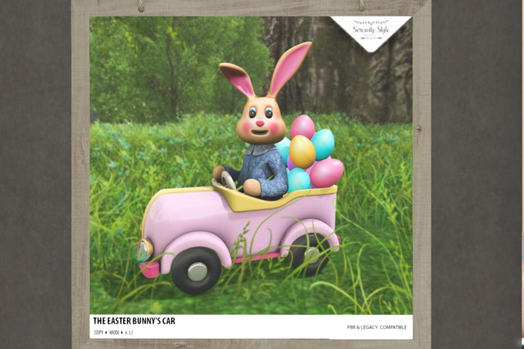 The Easter Bunny's Car, L$299
