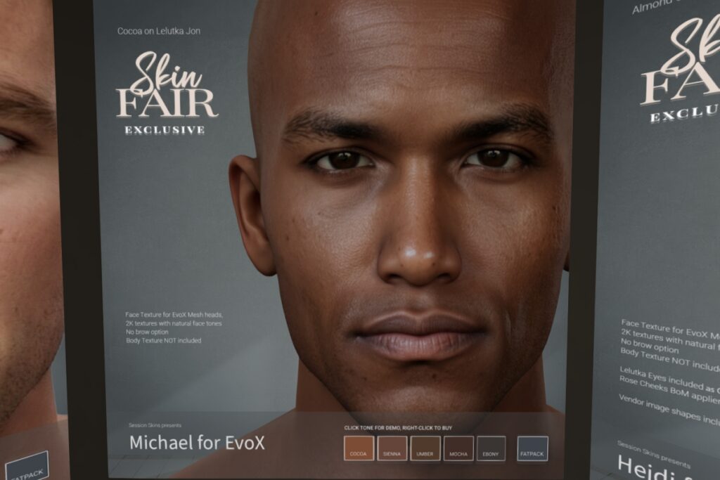 Michael Skin - EvoX, L$790 each/L$1890 FP