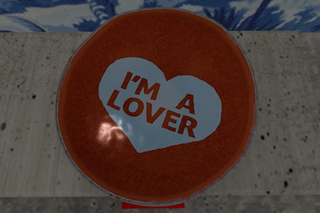 I'm A Lover Ceramic Bowl	<a href="http://maps.secondlife.com/secondlife/Seven%20Emporium/154/138/21" target="_blank">Teleport</a>