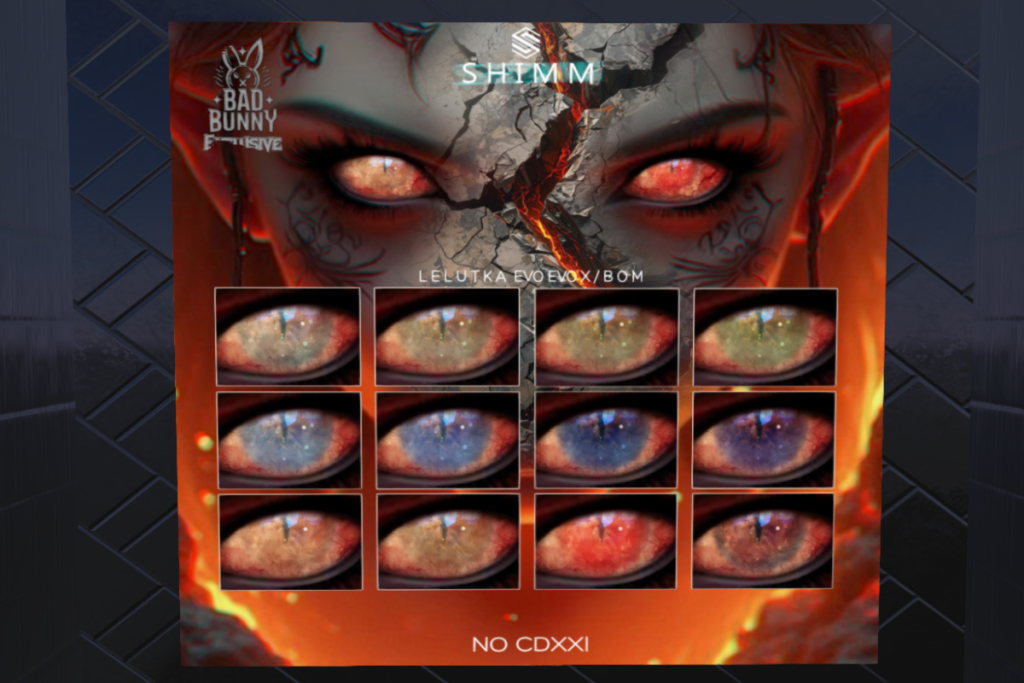 No CDXXI Eyes - BOM/Evo/EvoX, L$288