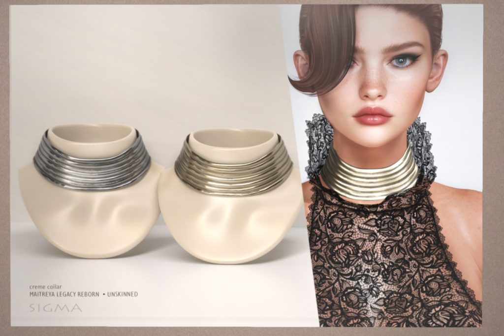 Creme Collar, L$290