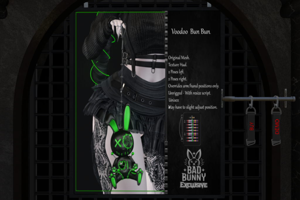 Voodoo Bun Bun Holdable, L$300