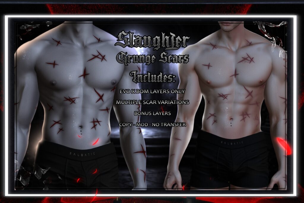 Grunge Scar - BOM/EvoX, L$300