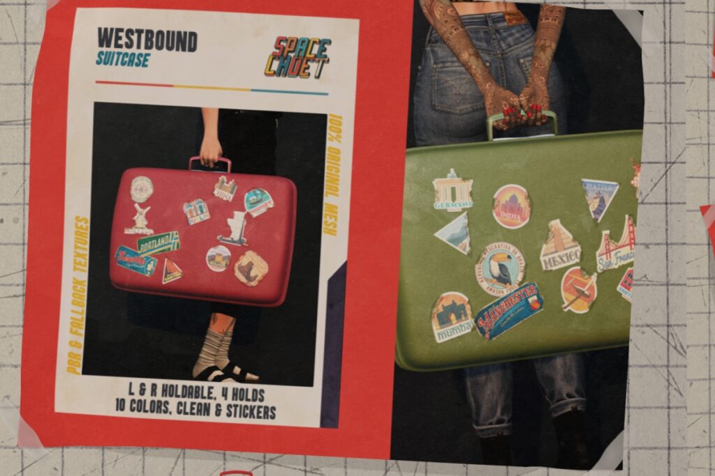 Westbound Suitcase, L$349