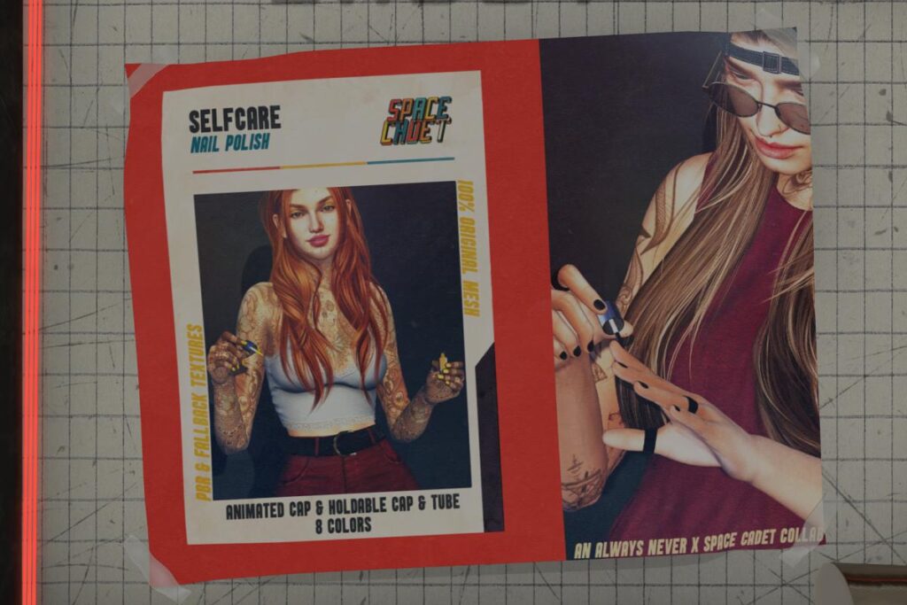 Self Care Nail Polish Holdable, L$249