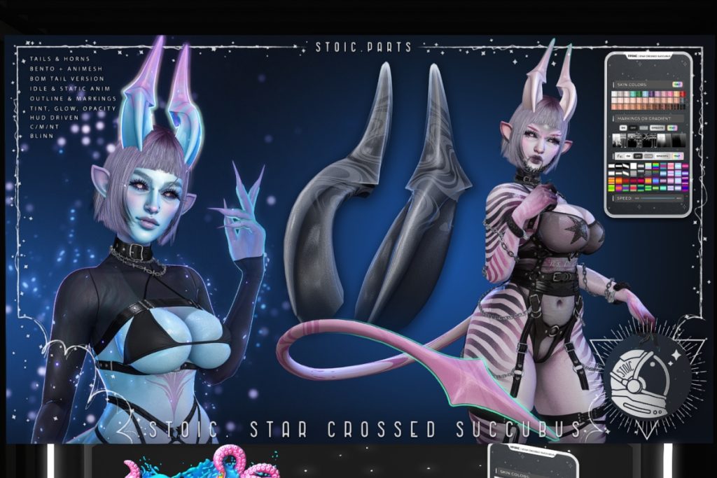 Star Crossed Succubus Parts, L$899