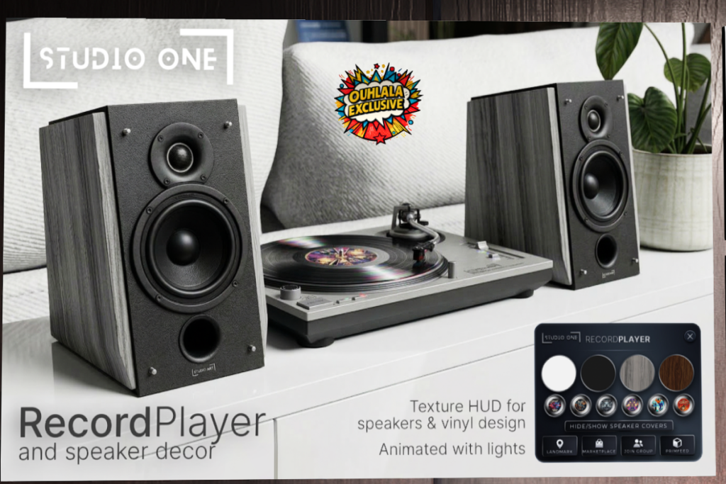 Record Player, L$499