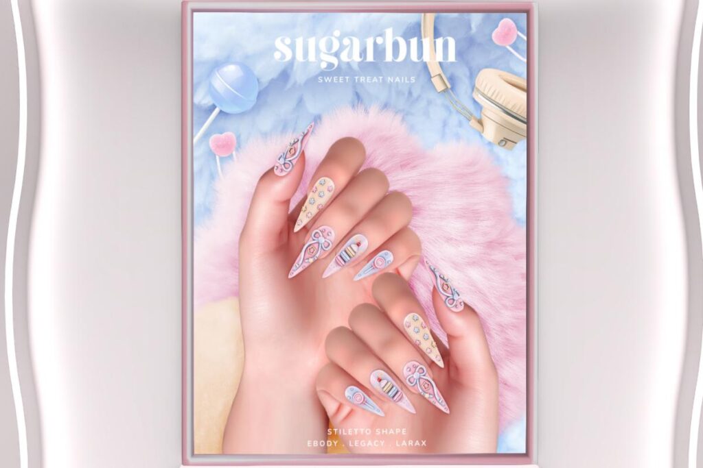 Sweet Treat Nail Set - Legacy/MaitreyaX/Reborn, L$249