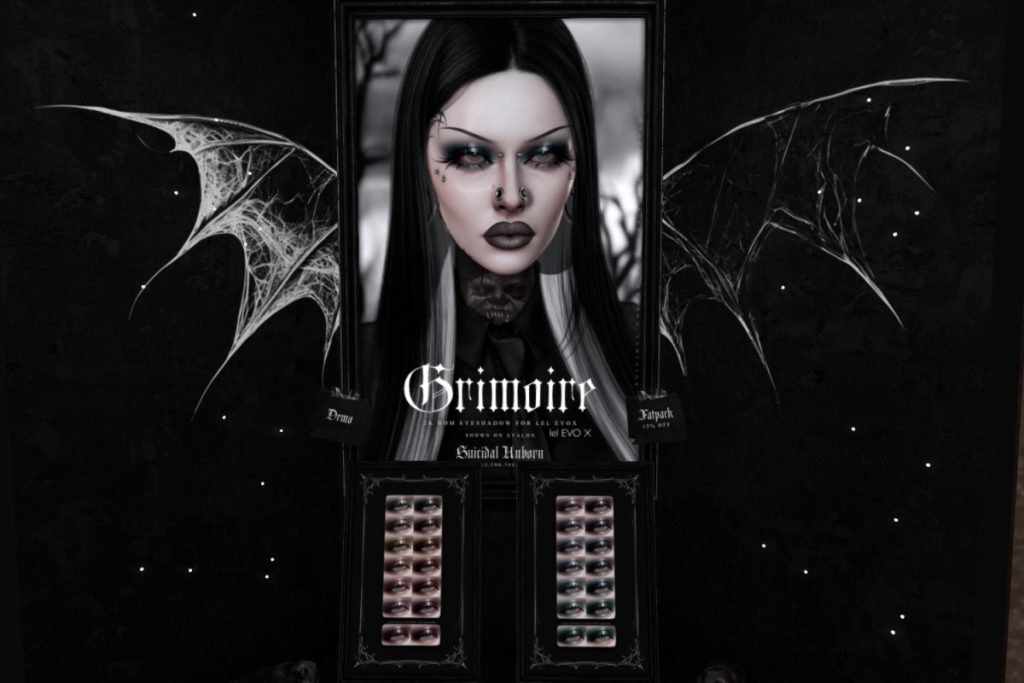 Grimoire Eyeshadow - EvoX, L$328 each