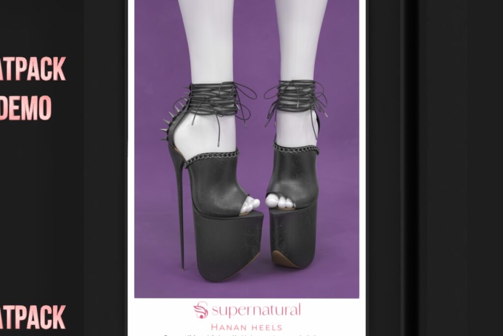 Hanan Heels - Legacy/MaitreyaX/Reborn/+Mods, L$288 each/L$1388 FP