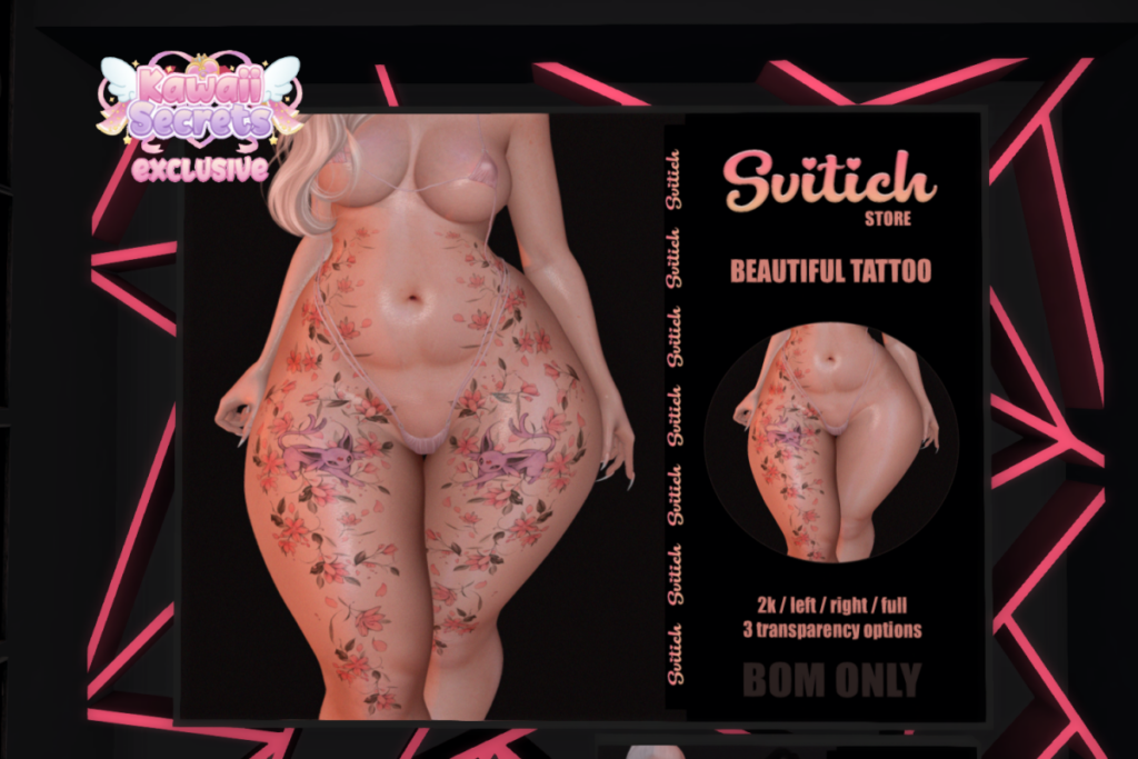 Beautiful Tattoo - BOM, L$199