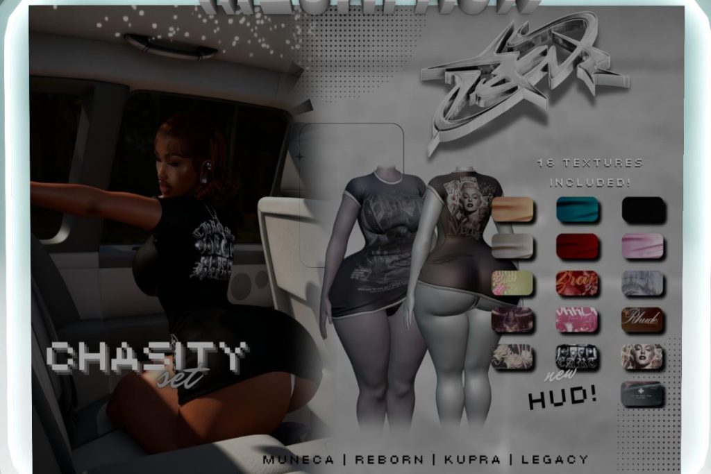 Chasity Dress &amp; Panty - Inithium/Legacy/Reborn/Yentements, L$299 each/L$1100 each FP/L$1800 MP