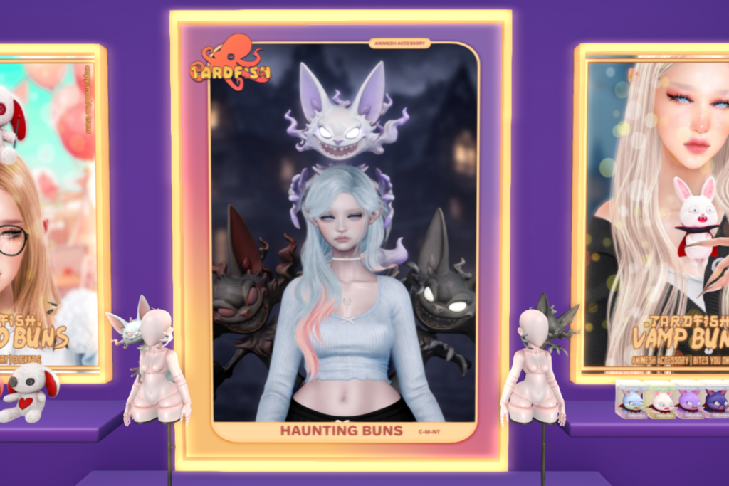 Haunting Buns Animesh, L$199 each