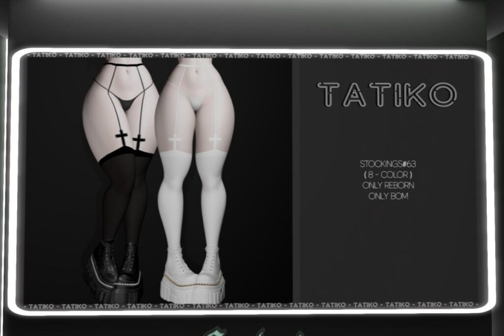 Stockings #63 - BOM for Reborn, L$300