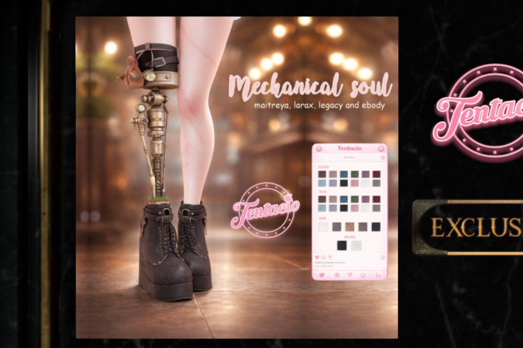 Mechanical Soul Leg - Legacy/Maitreya/Reborn/+mods, L$325 each/L$599 FP