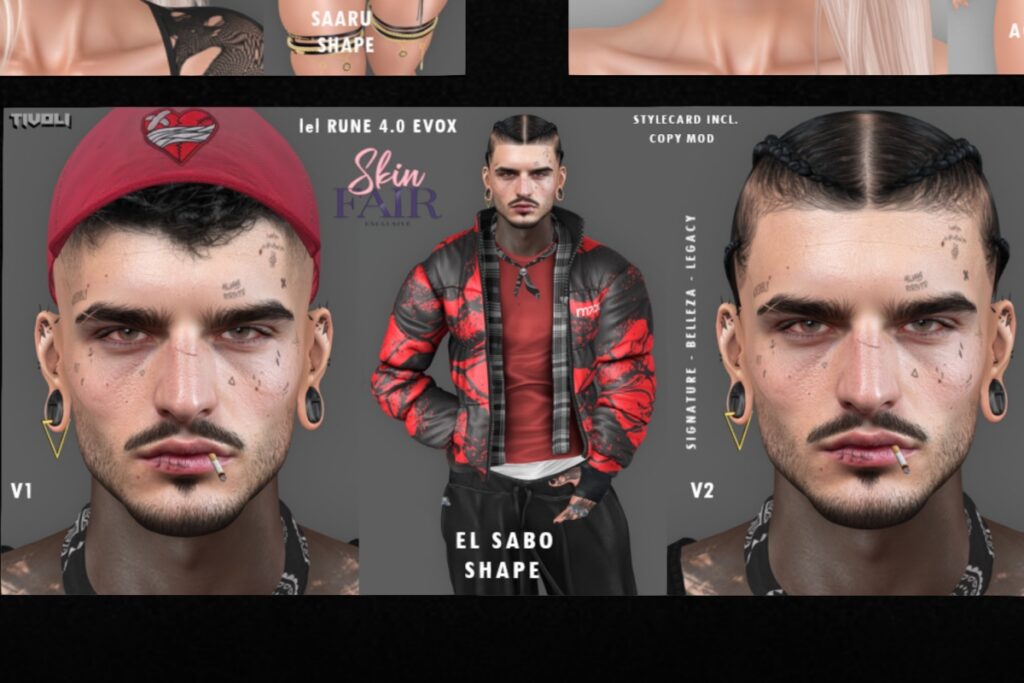 El Sabo Shape - EvoX Rune/Belleza/Legacy/Signature, L$699