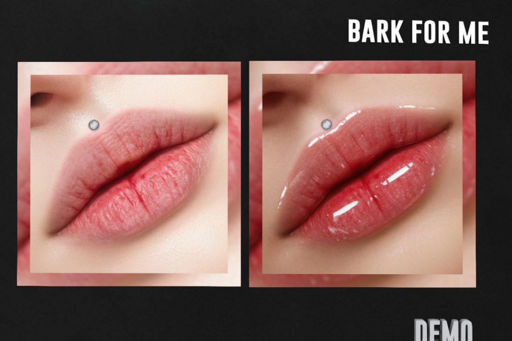 Bark For Me Lipstick - EvoX, L$299 each/L$449 FP