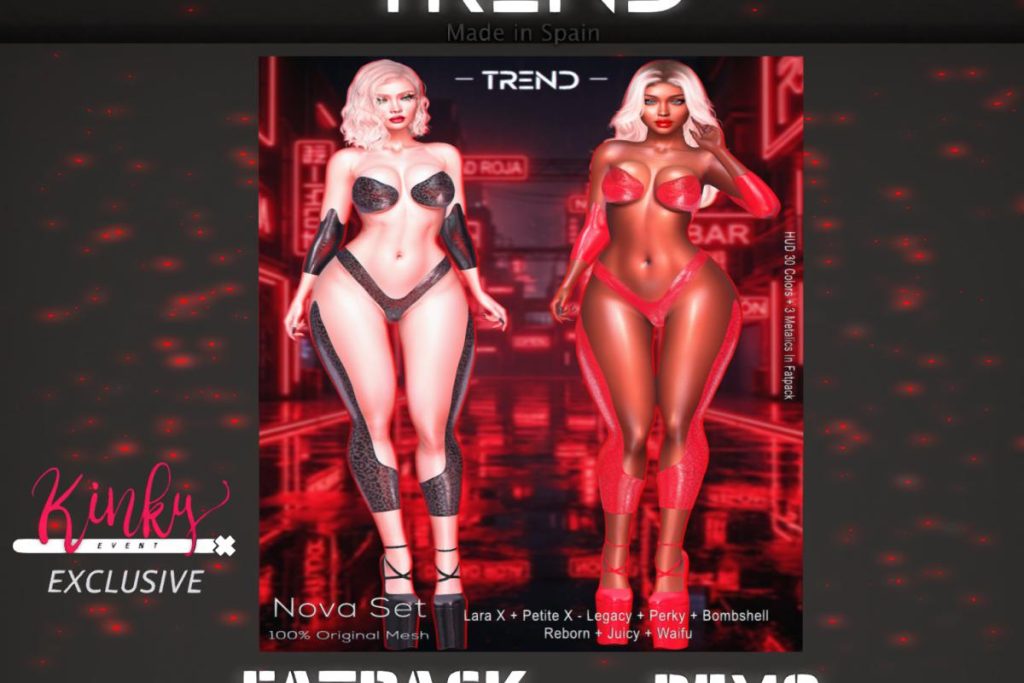 Nova Top &amp; Bottom - Legacy/MaitreyaX/Reborn/+mods, L$210 each/L$1899 FP