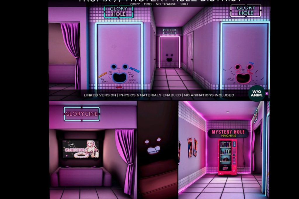 Mystery Hole District Scene, L$399