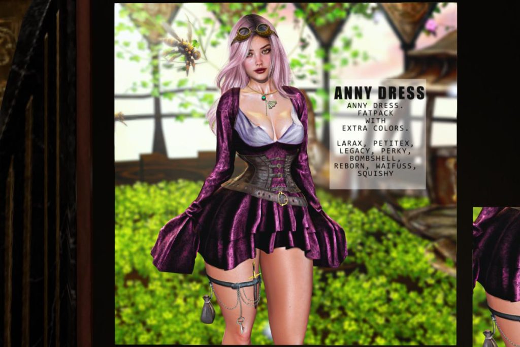 Anny Dress - Legacy/MaitreyaX/Reborn/+mods, L$295 each/L$950 FP