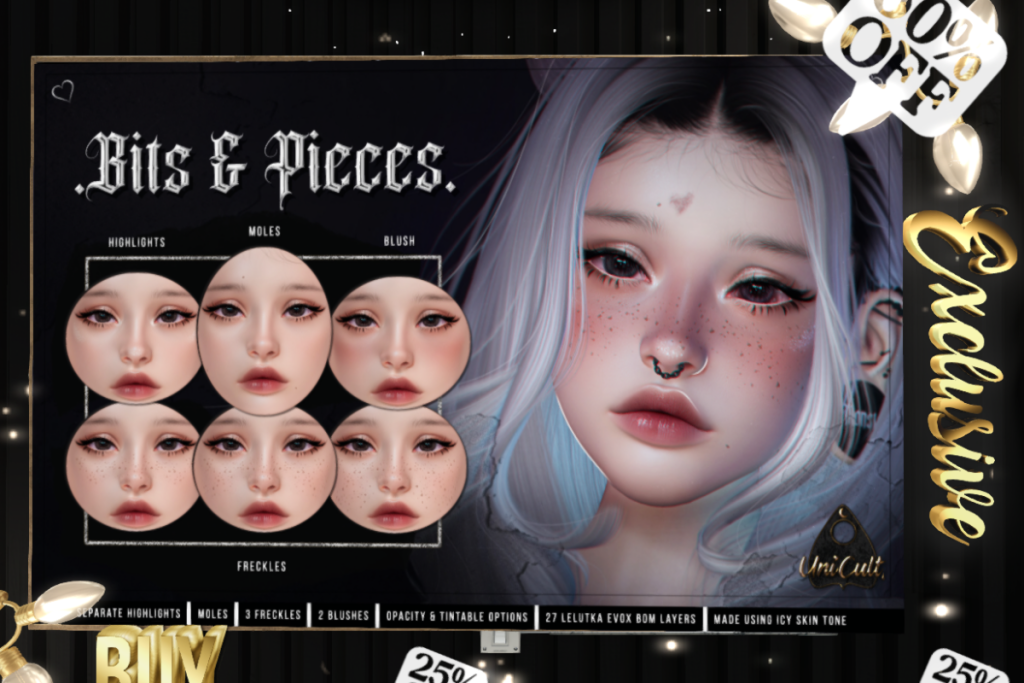 Bits &amp; Pieces Cosmetics - EvoX, L$99