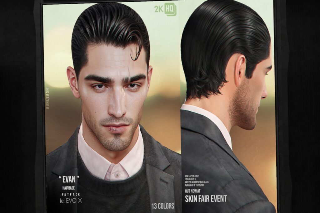 Evan Hairbase - EvoX, L$300