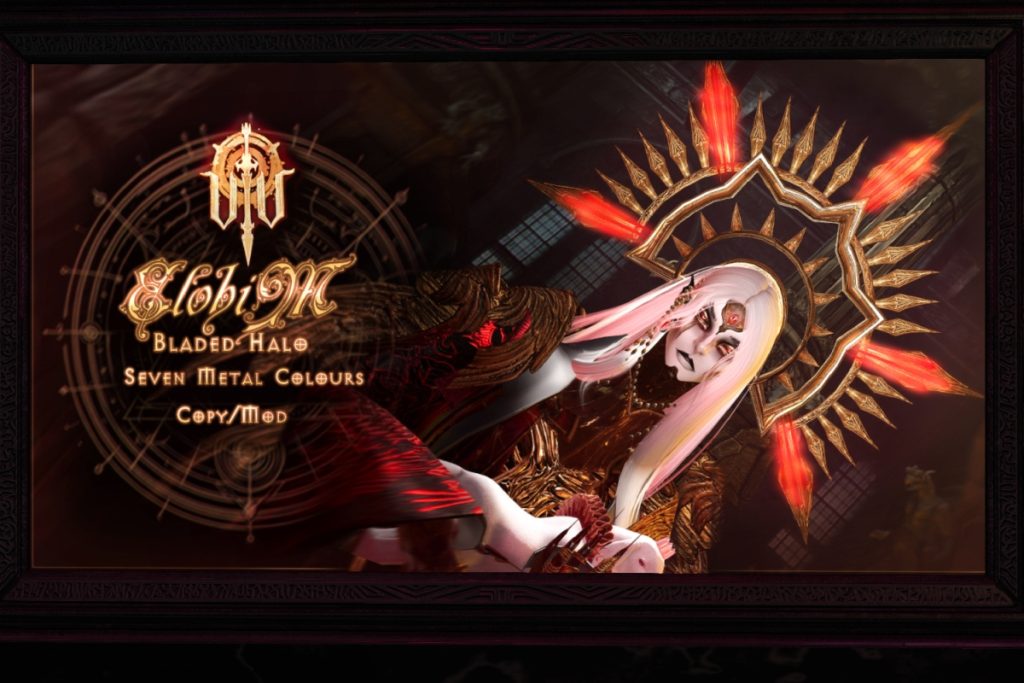 Bladed Halo	<a href="http://maps.secondlife.com/secondlife/Eldritch/145/155/1015" target="_blank">Teleport</a>