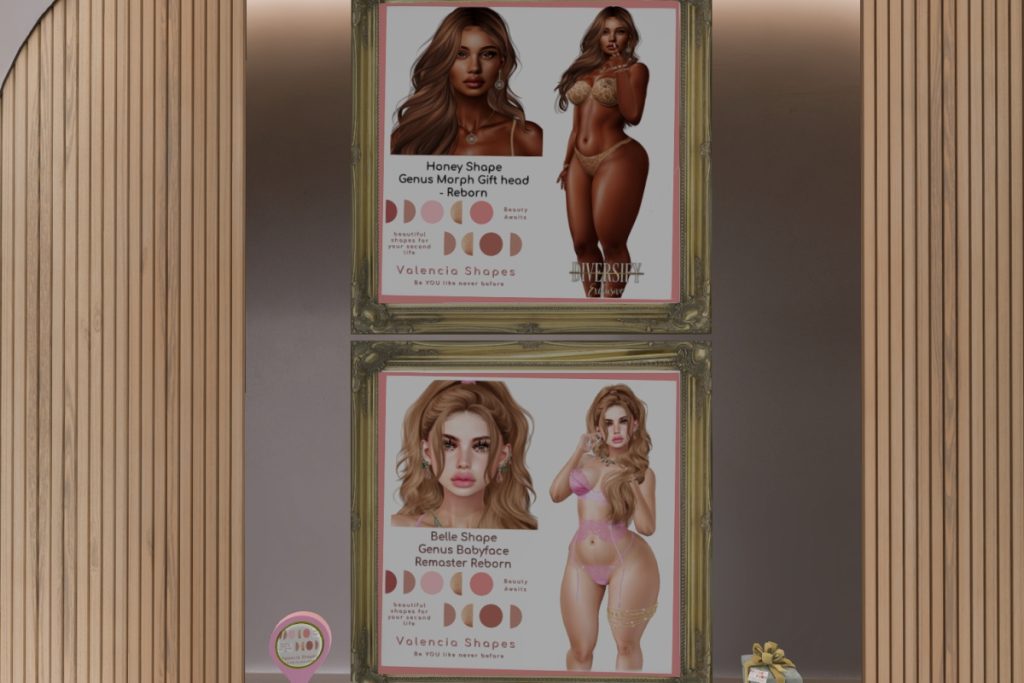 Belle &amp; Honey Shape - Genus/Reborn, L$180-L$299 each