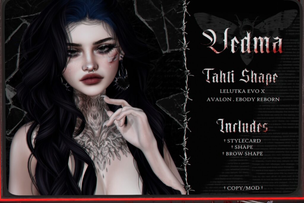 Tahti Shape - EvoX Avalon/Reborn, L$499