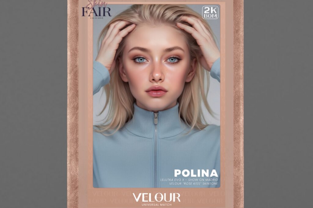 Polina Skin - EvoX, L$799 each/L$2498 FP