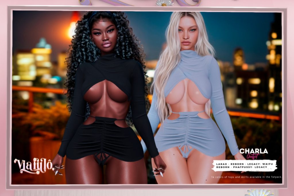 Charla Set - Legacy/MaitreyaX/Reborn+mods, L$190 each/L$950 each FP